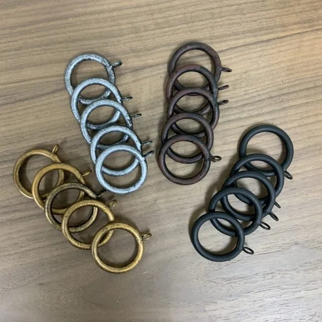 Anillo de cortina de 2 pulgadas con ojal