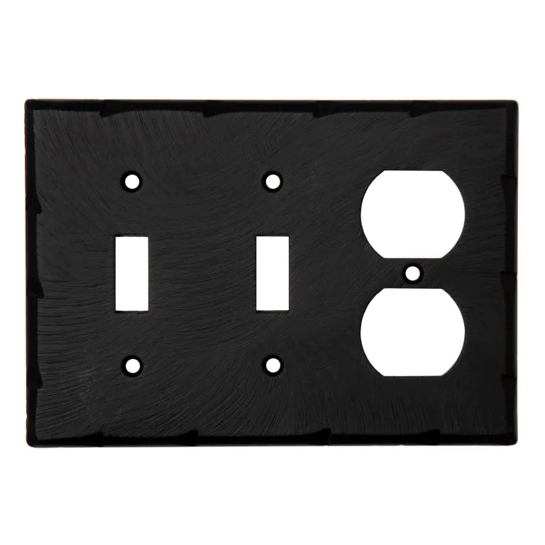 Placa de doble palanca y dúplex