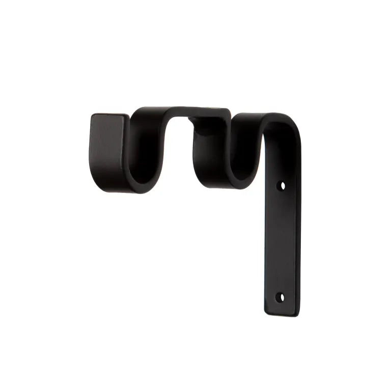 Soporte estándar para barra de cortina doble - 7/8