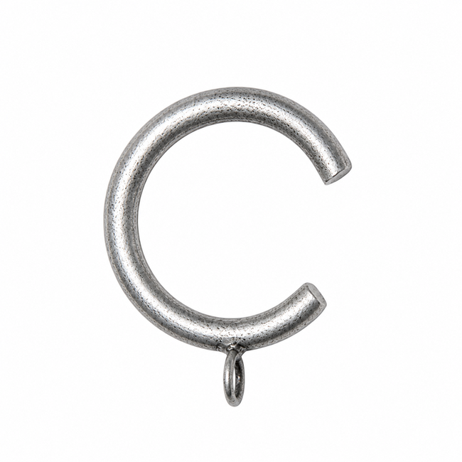 1.75in Curtain C-Ring in Heritage Silver