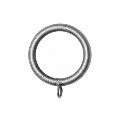 1.75in Curtain Ring with Eyelet in Heritage Silver