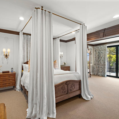 Dosel de cama de hierro