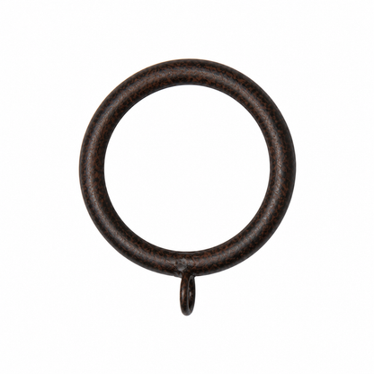 2in Curtain Ring with Eyelet in Iron Oxide