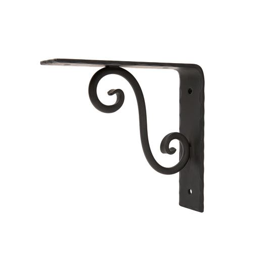 Support de cheminée à volutes en S