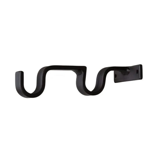 Soporte horizontal para barra de cortina doble - 7/8