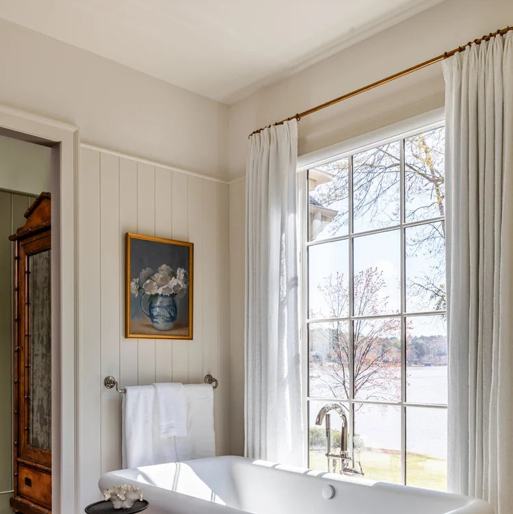 French Return Curtain Rod