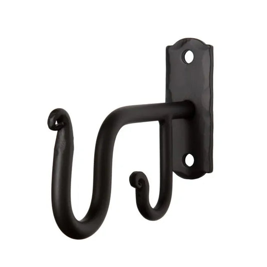 Soporte para barra de cortina doble Old World - 1 1/4