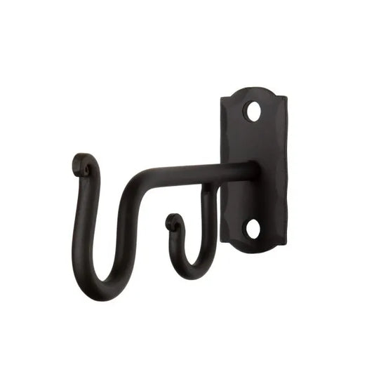 Soporte para barra de cortina doble Old World de 7/8"