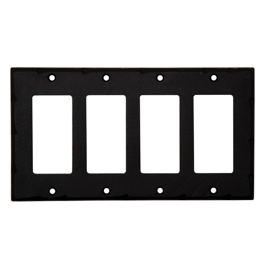 Placa de 4 bandas estilo Decora