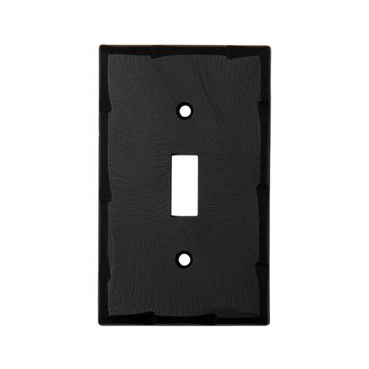 Placa de interruptor de palanca de 1 unidad