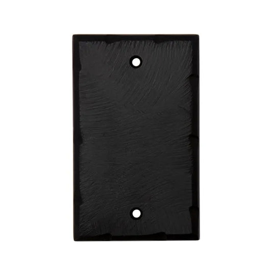 Placa individual en blanco
