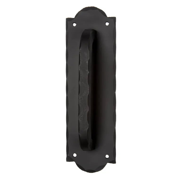Manija de puerta de hierro forjado toscano