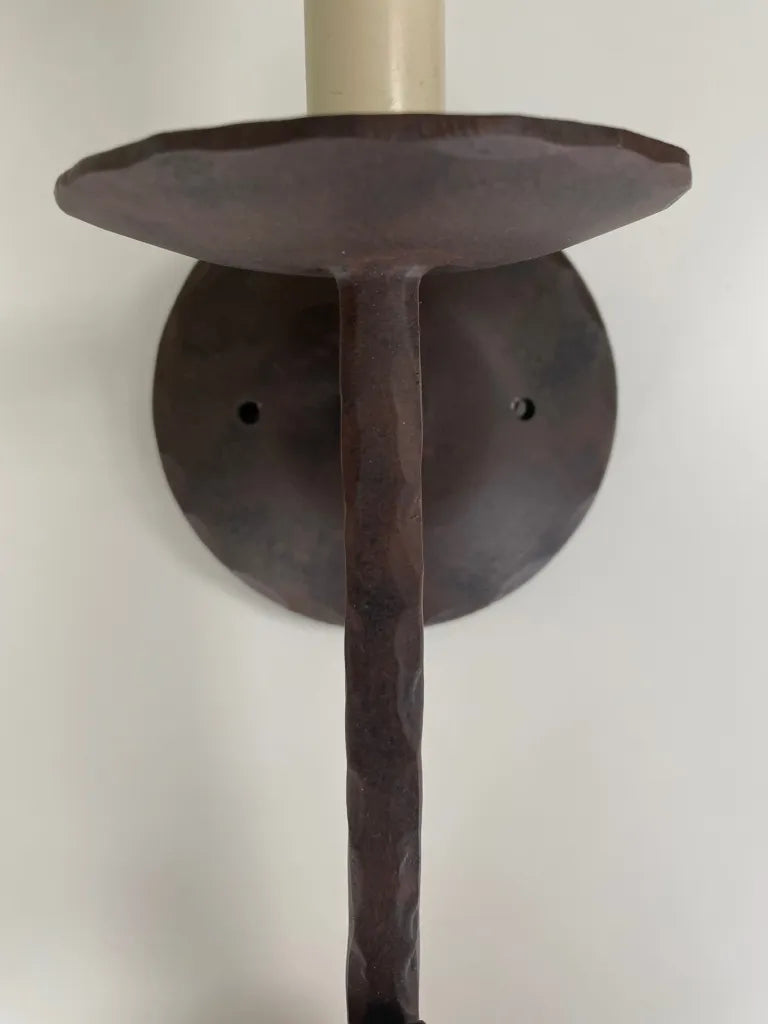 Aplique de pared toscano de una sola luz