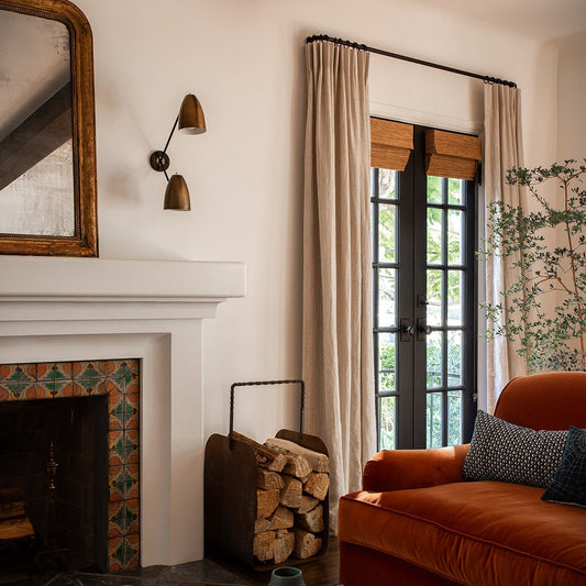 French Return Curtain Rod