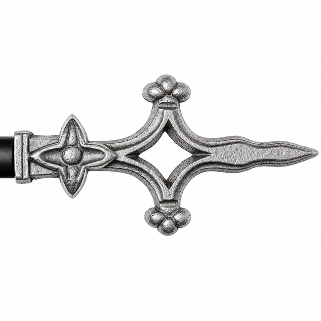 Iron Cross Finial-7/8 in Heritage Silver