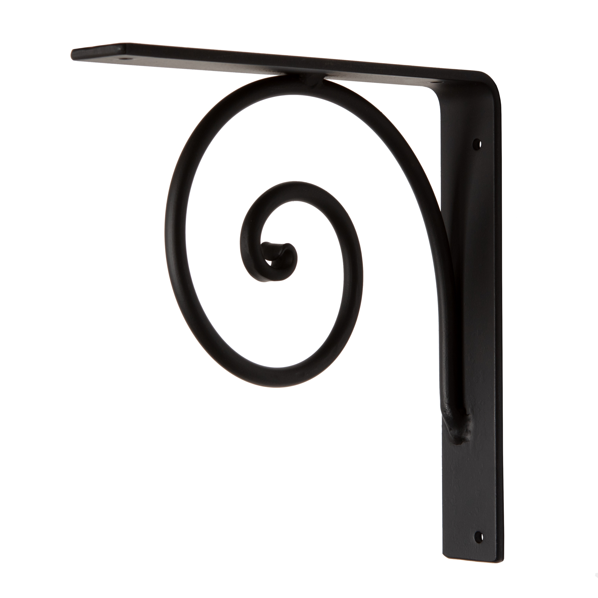 Wrought Iron Scroll Sign Bracket Holder Hand Forged Blacksmiths in the U.S.A. 